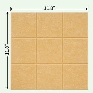 12 Pack Large Cork Board for Walls, 48" X 36" Felt Bulletin Board Tiles with 48 Safe Removable Adhesive Tabs & 60 Push Pin Board Decorative Cork Board Tack Board Wall Organizer for Office - Gold