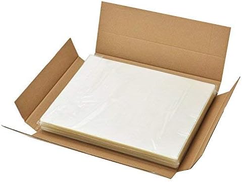 3 Mil Clear Letter Size Thermal Laminating Pouches - 8.5 X 11 (2000 pcs/Pack)