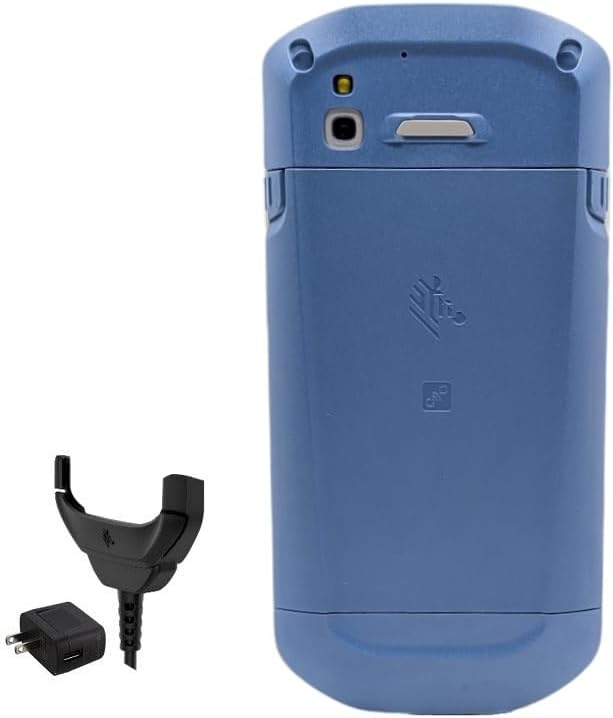 Zebra TC52 Rugged Scanner, Android, 2D/1D Barcode Reader (Charger Included) (Renewed) (Blue/White Colorway)