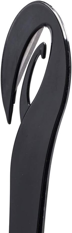 Eagle Staple Remover, Staple Puller, Push-Style, Built-in Letter Opener, 3-Pack, Black