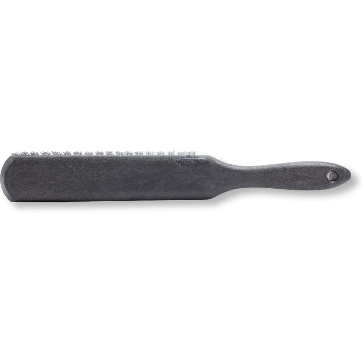 SPARTA Handheld Soft Counter Brush 8 Inch Bristle Span, Multi-Use Dust Brush with 5 Inch Handle for Tables, Countertops, and Delicate Surfaces, Polyester, Black, (Pack of 6)