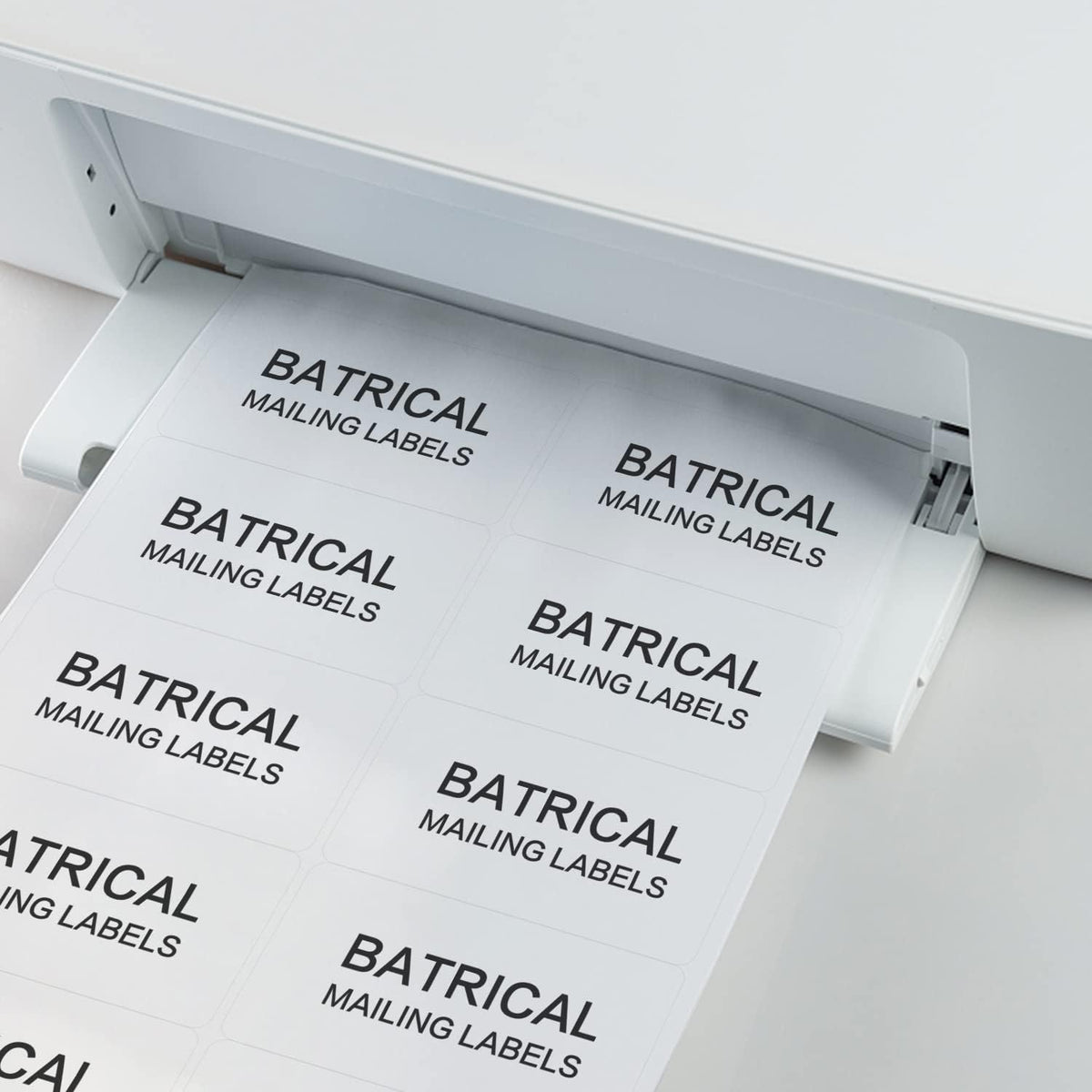 2"×4" Shipping Labels 500 Labels Sticker Paper for Laser/Ink Jet Printer mailing Labels 8.5"*11" White 10 per Sheet