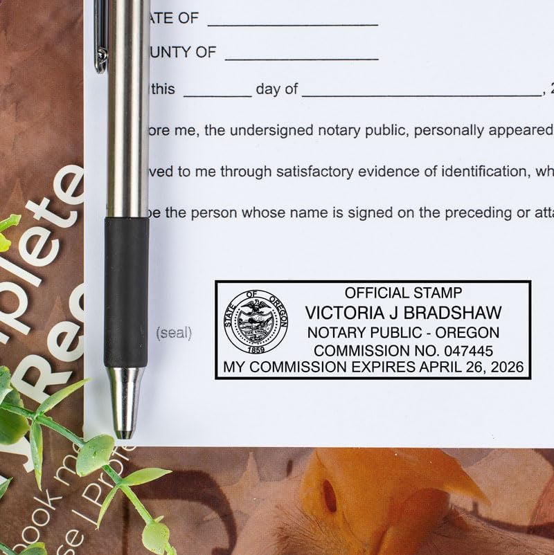 New Hampshire Rectangular Notary Stamp | Official State Notary Stamp | Official Seals | Meets State Specifications (New Hampshire, Rectangular Stamp)