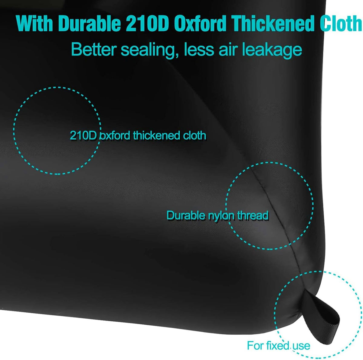 22 Feet Inflatable Projector Screen - Outdoor and Indoor Theater Movie Screens,Includes Rope, Blower,Tent Stakes - Great for Party Backyard Pool Watch Movies
