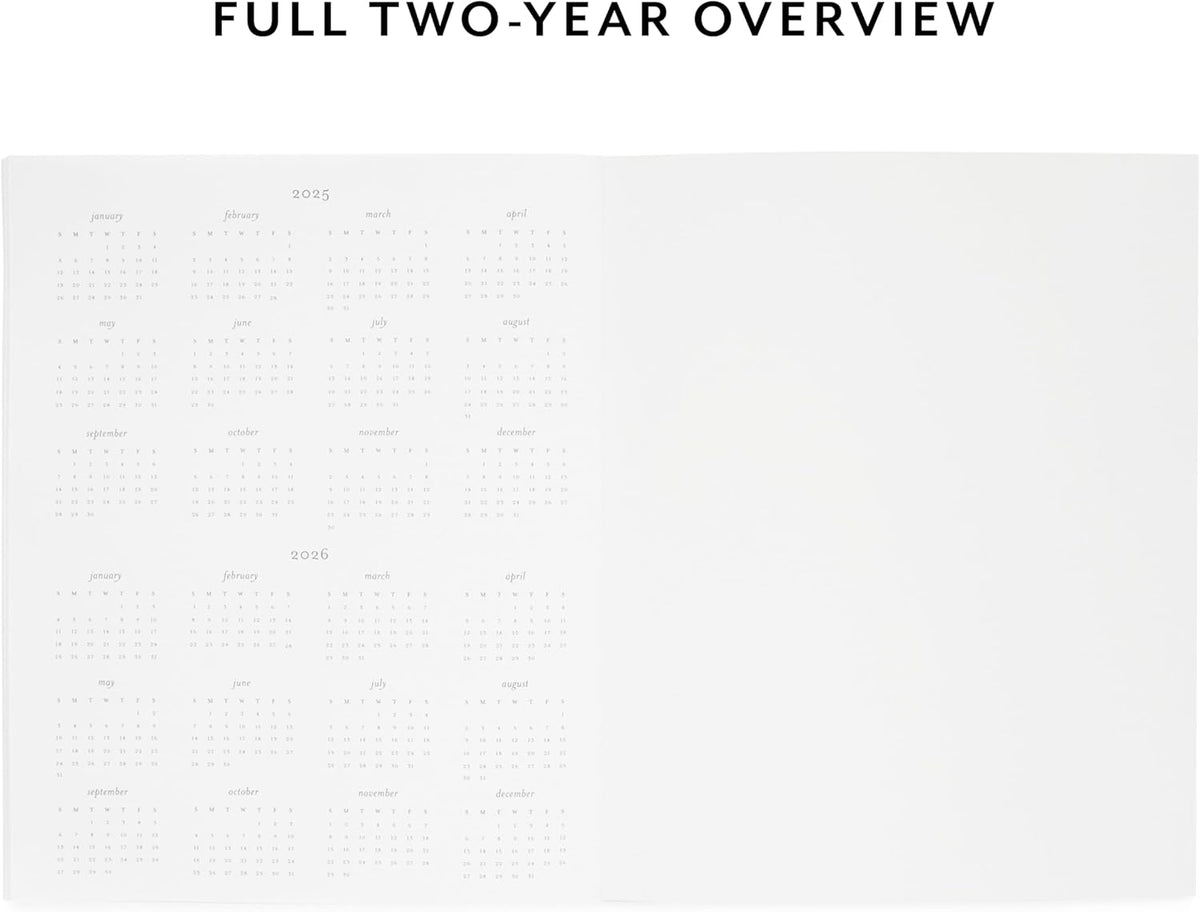 Sugar Paper 2025-2026 Monthly Academic Planner, August 2025 to July 2026, School, Teacher, College & Student Planner, 12 Month, 8” x 10”, Black Dot