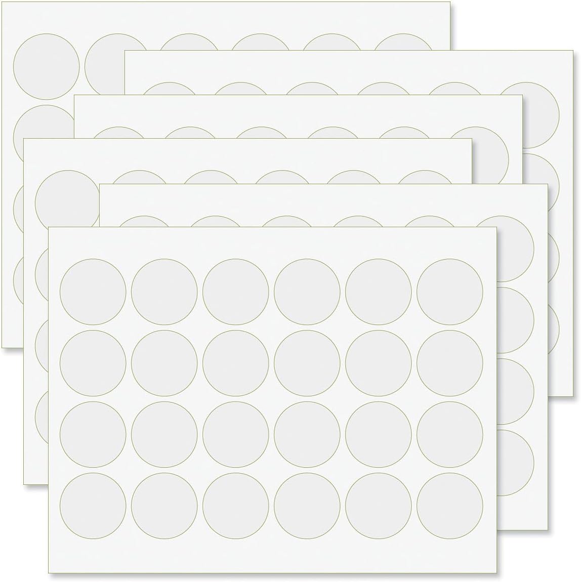 Colorful Images Fun Patterns Floral Return Address Mailing Labels, Personalize with Name & Address, Set of 144 Self Adhesive, Easy Peel Flat Label Sheets, Round, 3 Designs