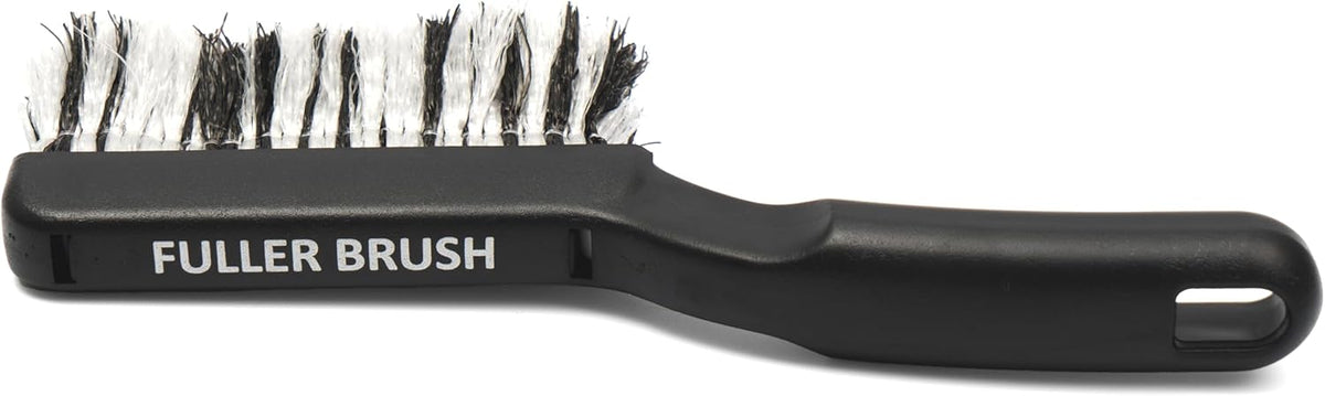 Fuller Brush Electronics Dusting Brush Set – for Laptop, Screen, Keyboard, TV, Phone, Vehicle Dash – Dual-Ended Duster with Microfiber and Goat Hair – Mini Bench Brush Duster with Polystatic Fibers