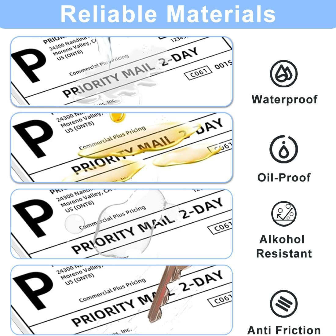 Shipping Thermal Labels 4x6, Pack of 12000 Perforated 4x6 Shipping Label Papers, FanFold Thermal Printer Labels, Sticker Labels to Write on, Permanent Strong Adhesive, Commercial Grade