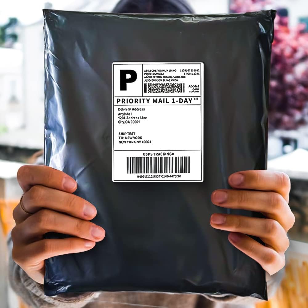 POLYSELLS 60000 pcs 14.5x19 Inches Black Bulk Poly Mailers Shipping Envelopes, Strong Adhesive Sealing, Waterproof and Tear-resistant Postal Mailing Bags for Clothing, Books, and Accessories in Pallet