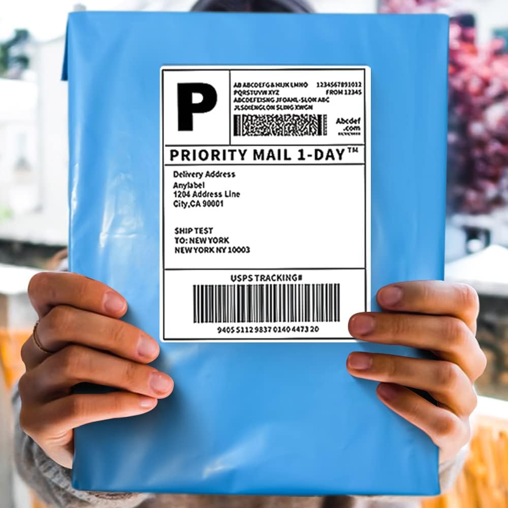 POLYSELLS 2000 pcs 10x13 Inches Blue Poly Mailers Shipping Envelopes, Strong Adhesive Sealing, Waterproof, and Tear-resistant Postal Mailing Bags for Clothing, Books, and Accessories