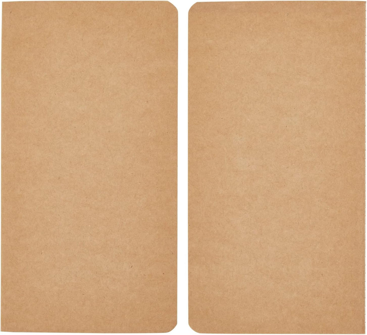 Paper Junkie Bulk Kraft Paper Notebooks - H5 (4.4 x 8.26 In), 12-Pack Soft Cover Kraft Brown - Lined Travel Journal & Creative Writing Notebook