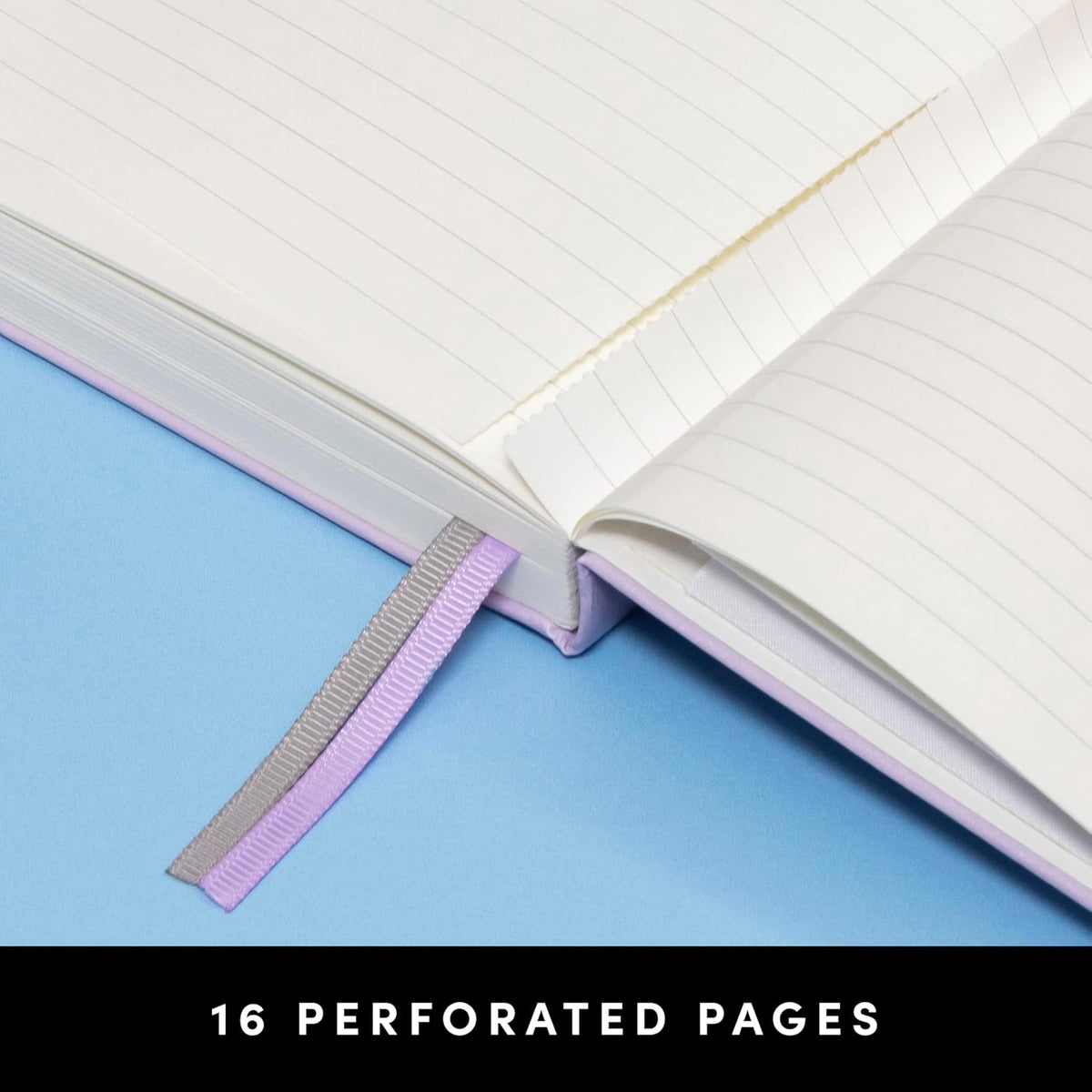 PAPERAGE Lined Journal Notebook, (Yellow), 252 Pages, Medium 5.6 in x 8 in - 100 GSM Thick Paper β Hardcover Journaling Notebook for Work, School & Note Taking