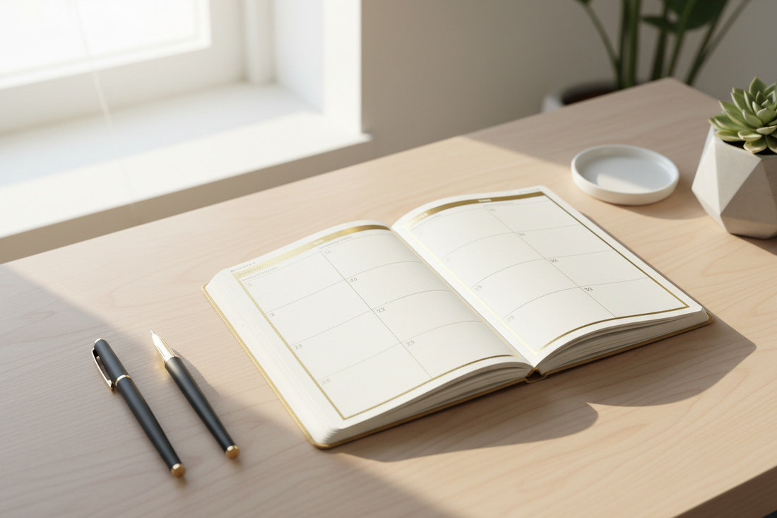 The “2-Page” Planner System: Weekly + Monthly (That You’ll Actually Use)