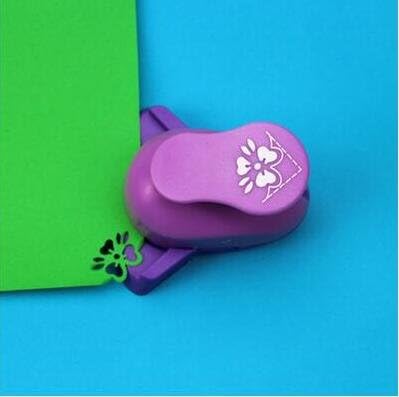 Fascola 1Pcs Embossing DIY Corner Paper Printing Card Cutter Scrapbook Shaper Large Embossing Device Hole Punch Kids Handmade Craft Gift, Total 12 Design (Style 8)