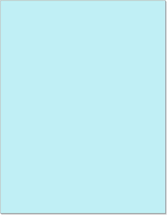 NextDayLabels - Pack of 500 Sheets 8-1/2" x 11" Letter Size CFB NCR (Carbon-Less) Paper, for Laser or Ink Jet Printer (Blue CFB)