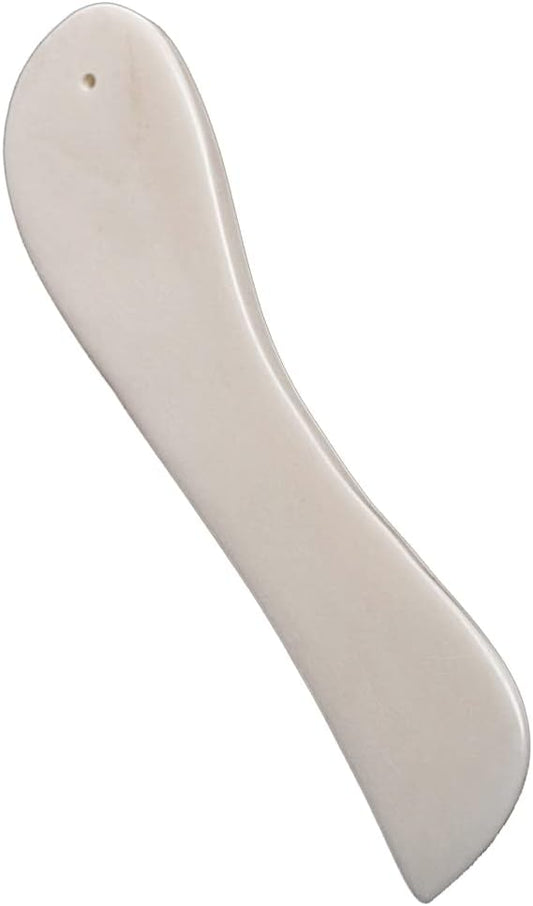 WUTA 100% Genuine Bone Folders Creaser Crafts Scoring Folding Creasing Origami Paper Creaser Crafting Tool for DIY Handmade Burnishing Bookbinding (1 Pack Arc Shape)