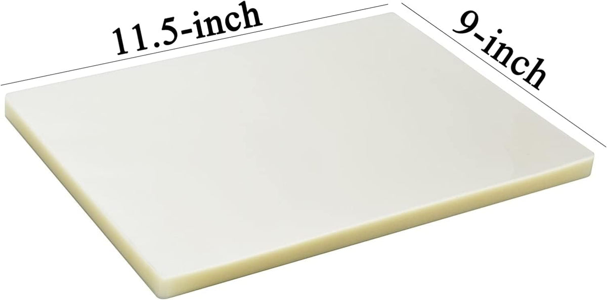 RyhamPaper Thermal Laminating Pouches, Laminating Sheets 9 x 11.5 Inches Letter Size 3 mil, 200 Pack Laminator Sheets for Sealed Document, Cards, Clear Laminated Finish, Round Corner, Waterproof