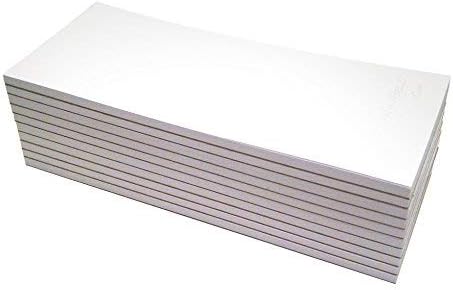 NextDayLabels Memo Pads - 10-Pack-50 Sheets Per Pad (3.5" x 8.5") Scratch Paper Pads - Blank White Notes Paper with Cardboard Back - Perfect for Office, Home, Restaurant, or Personal Use - Made in USA