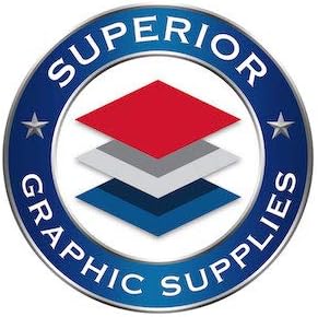 Superior Graphic Supplies PET Laminating Film Roll 12" X 500' - 1 Inch Core, 1.7 Mil / 0.0017 Inches Thick, Clear Gloss, 2 Roll Pack