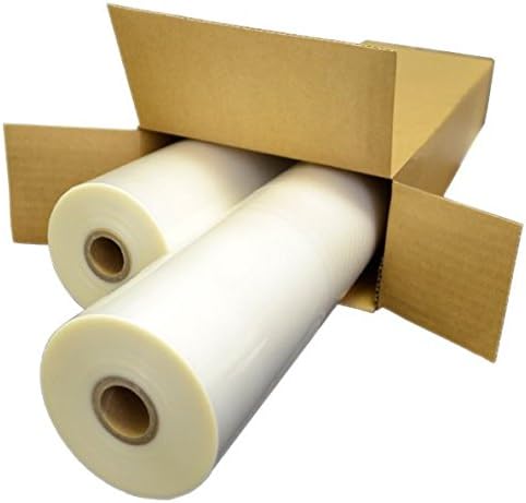Thermal Roll Laminating Film - 1.5mil 27" x 500' x 1" Core Glossy [2 Rolls/Box]