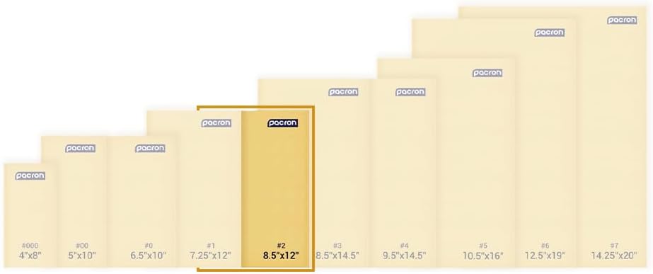 Kraft Bubble Mailers 100 Pack, 8.5 x 12 Inch Padded Shipping Envelopes, Yellow Mailing Envelopes for Documents & Packages, Durable & Lightweight, Made in USA