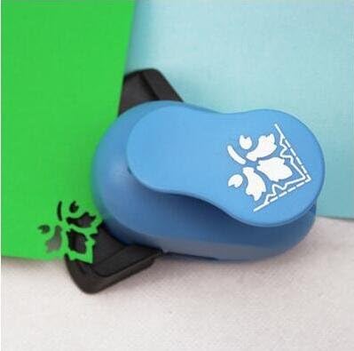 Fascola 1Pcs Embossing DIY Corner Paper Printing Card Cutter Scrapbook Shaper Large Embossing Device Hole Punch Kids Handmade Craft Gift, Total 12 Design (Style 5)