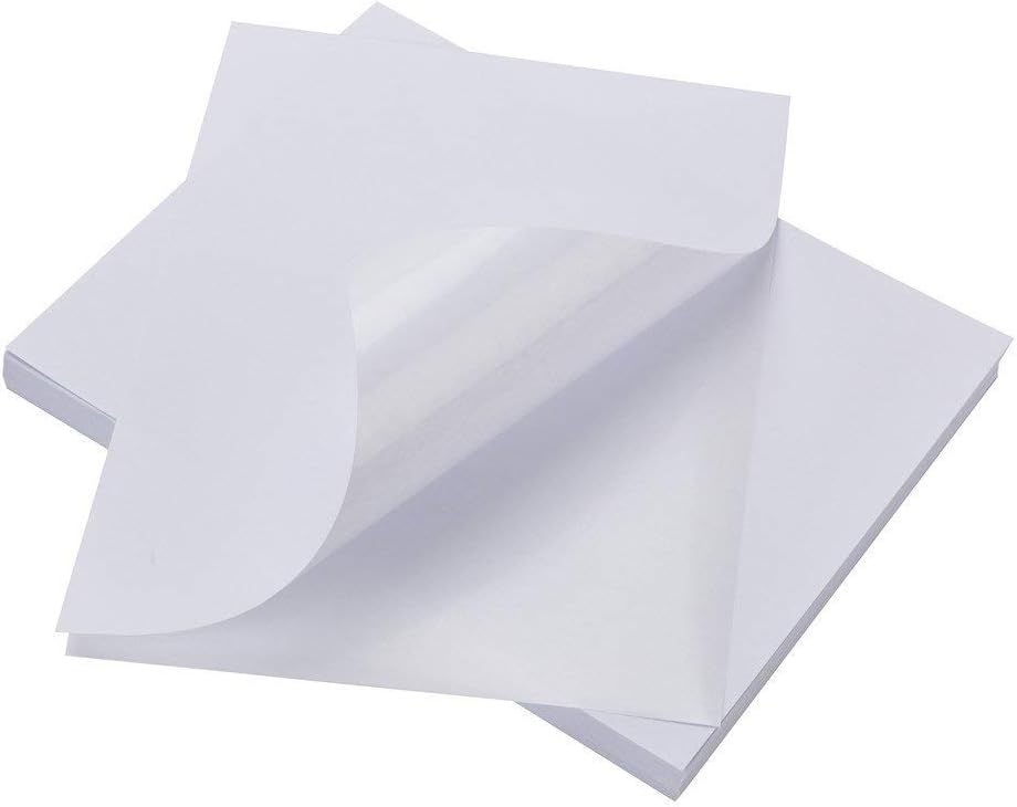 BESTEASY Sticker Paper 8.5" x 11" Full Sheet Label Stickers for Laser & Inkjet Printers, Self-Adhesive Paper Shipping Labels (4000 Sheets,4000 Labels)