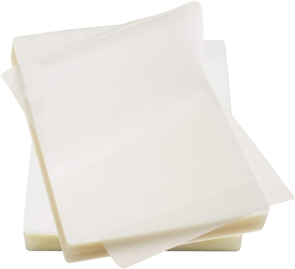 Immuson Thermal Laminating Pouches 8.9 x 11.4, 3Mil Thickness, Crystal Clear Finish, 200 Pack