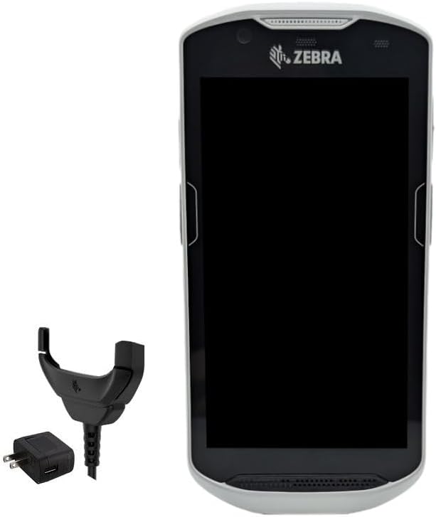 Zebra TC52 Rugged Scanner, Android, 2D/1D Barcode Reader (Charger Included) (Renewed) (Blue/White Colorway)