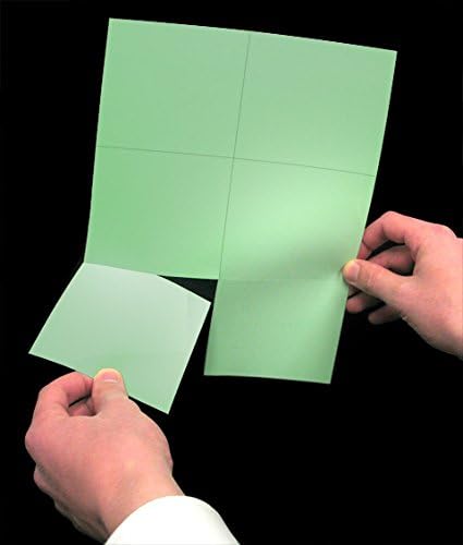 NextDayLabels Laser Printer Blank Cards - Green, 300 Pack (6 Up per Page for Invitations, Tags, Business Cards)