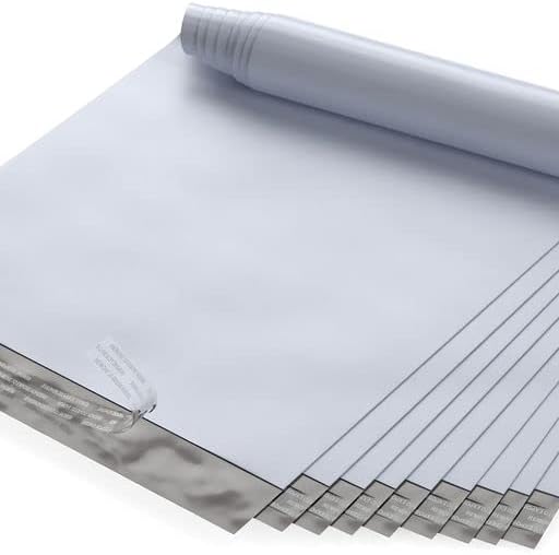 9" X 12" Poly Mailers, 500 Count White Polymailer Shipping Envelopes for Clothes 2 Mil Unpadded Waterproof Opaque Self-Seal Poly Bags with Tear/Puncture Proof Adhesive Strip