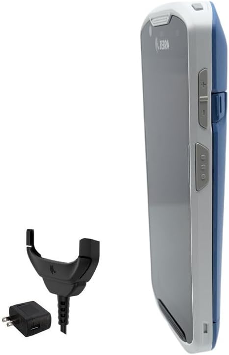 Zebra TC52 Rugged Scanner, Android, 2D/1D Barcode Reader (Charger Included) (Renewed) (Blue/White Colorway)