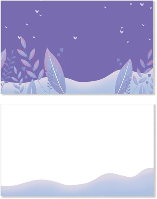 100pcs custom business cards thank you cards with logo picture 300gsm coated paper laminate two-sided printed (style 13)