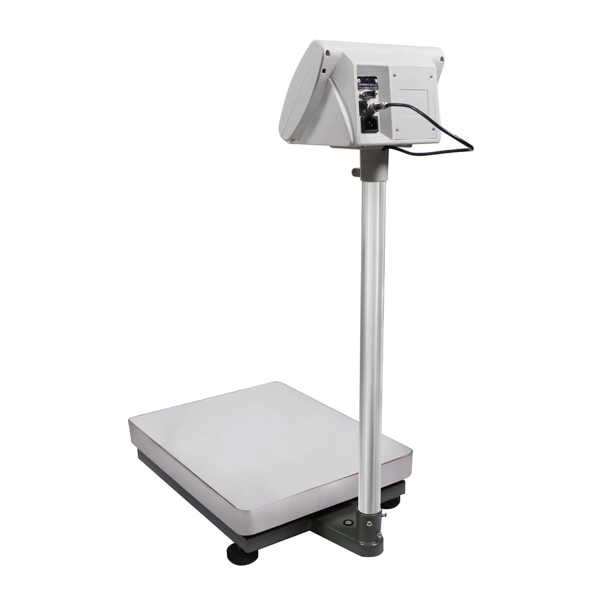 U.S. Solid Bench Scale - Stainless Steel Postal Package Shipping Scale Digital Bench Platform Balance with 16 inch x 20 inch Platform, Lb/Kg Switchable, 680 lb x 0.02 lb
