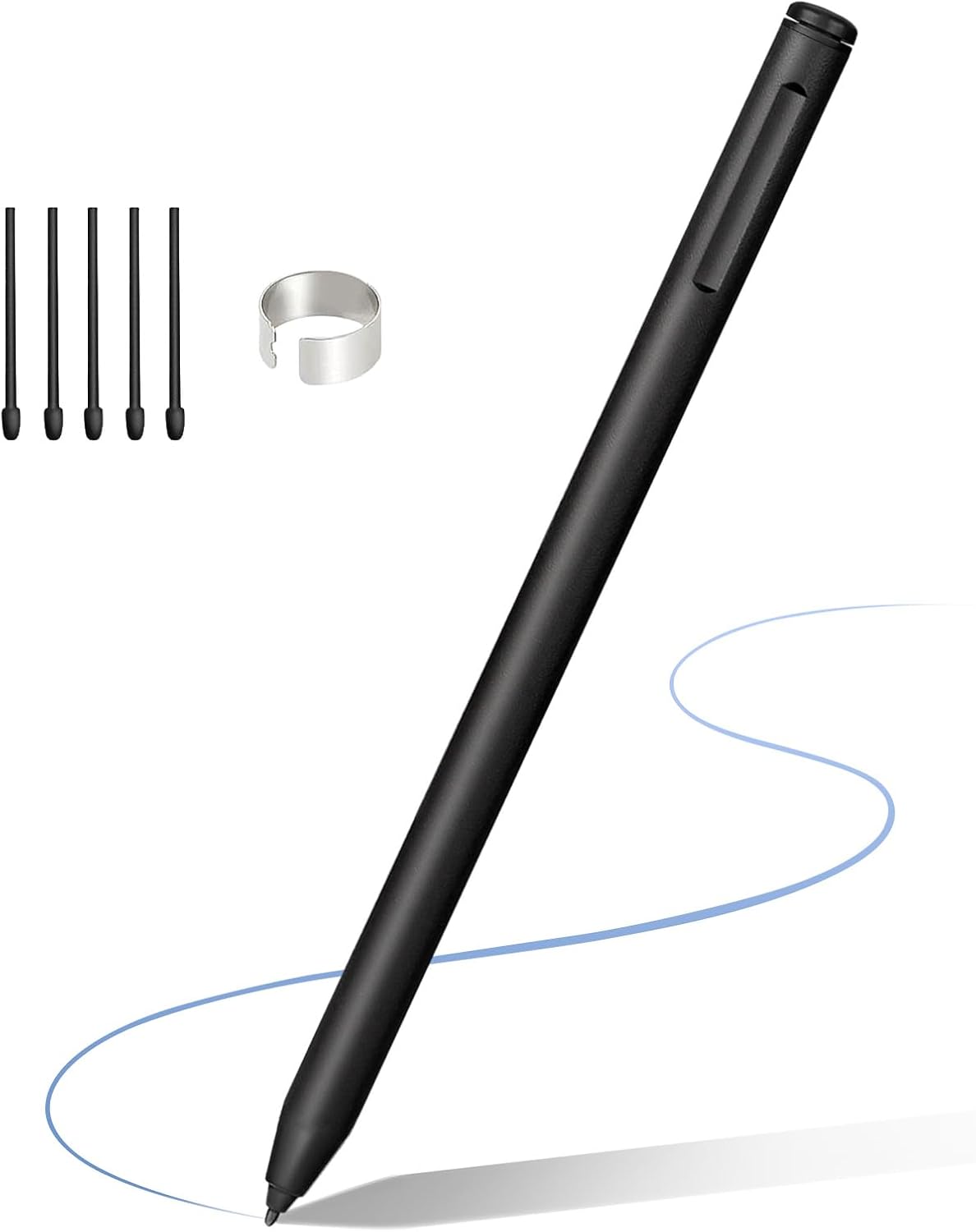 Magnetic Stylus for Remarkable 2 Pen with Eraser, EMR Digital Stylus for Remarkable Replacement Pen Marker Plus, Digital 2 Stylus Alternative Marker Plus for Wacom/Kindle Scribe/BOOX/EMR Devices