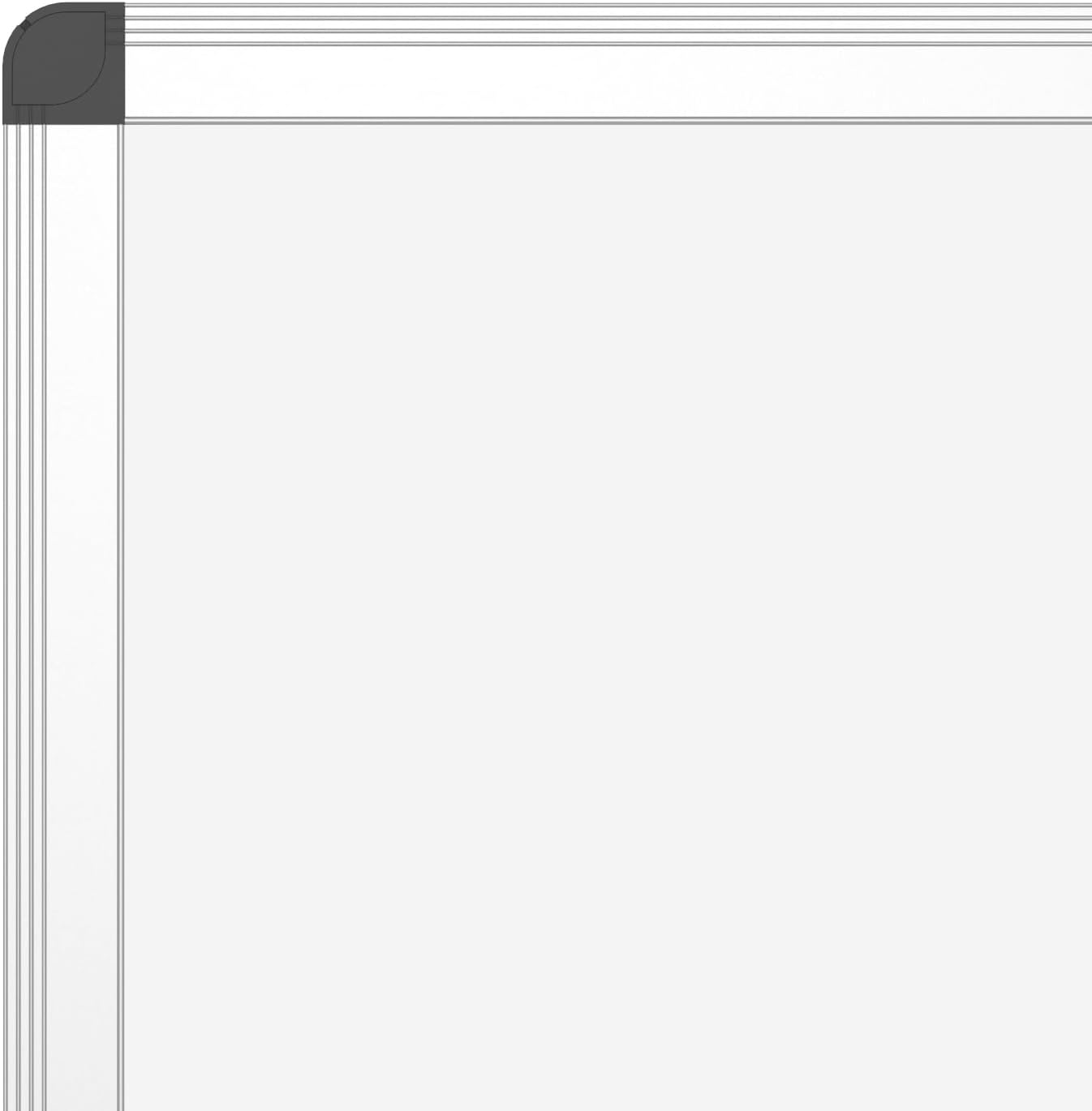 VIZ-PRO Dry Erase Board/Magnetic Whiteboard, 48 x 48 Inches, Large Wall Mounted Board for School Office and Home 4' x 4'