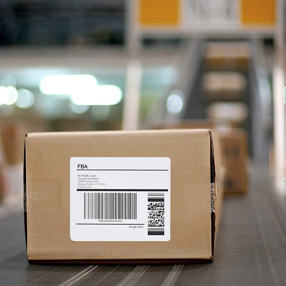 9527 Product 6 up 3-1/3 X 4 Sticker Labels Shipping Address Labels for Laser/Ink Jet Printer,500 Sheets,Total 3000 Labels