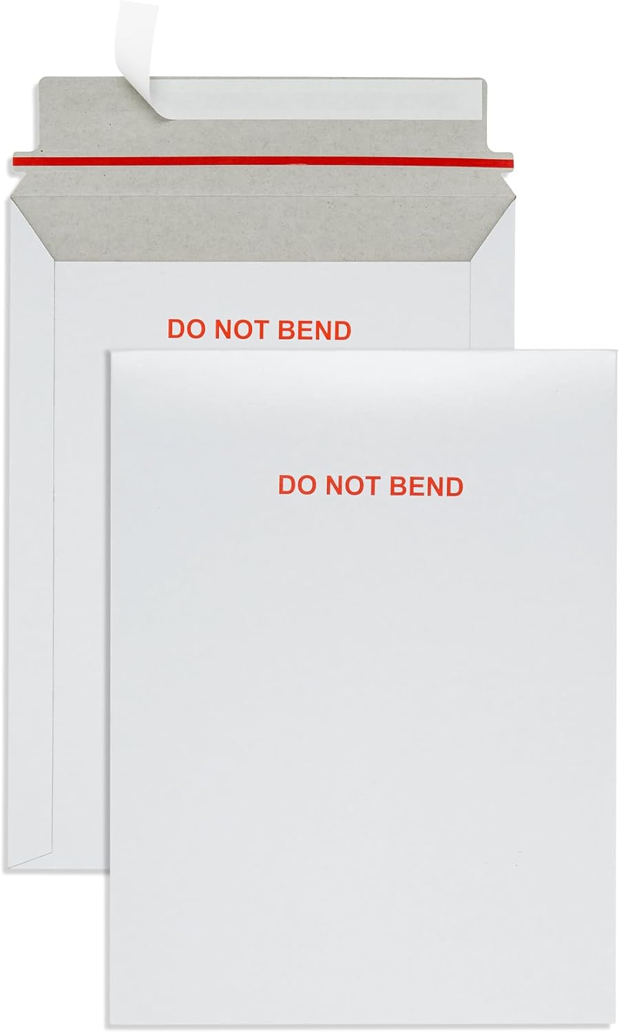 Blue Summit 100 Pack Rigid Mailers 9x12, Heavy Duty 450 GSM Cardboard Envelopes, Do Not Bend Photo Mailers, Cardboard Envelopes for cards, Paper Document, and Magazine