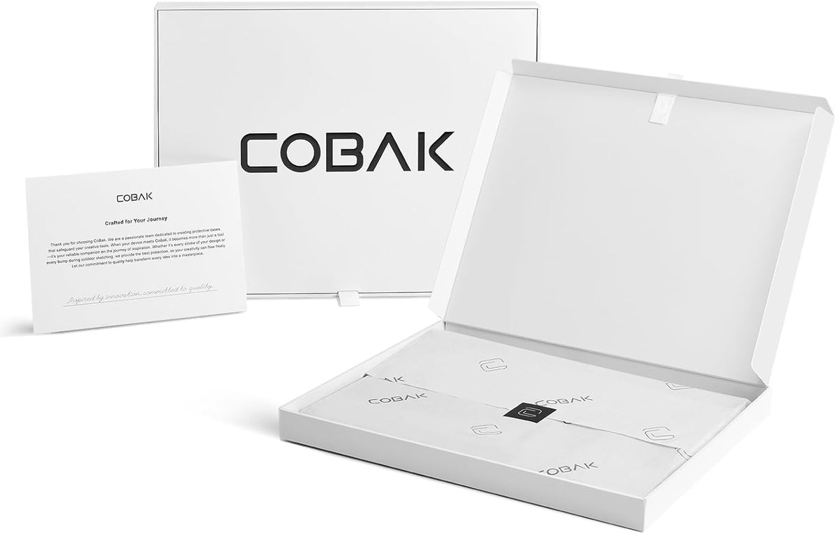 CoBak Premium PU Leather Case for Remarkable Paper Pro 11.8" (2024) – Slim Magnetic Back Cover with Auto Sleep/Wake, Folder Design, Magnetic Pen Holder Strap, Black Leather