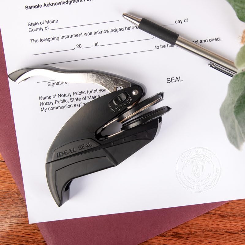 Arizona Round Notary Embosser | Official State Embosser | Official Seals | Meets State Specifications (Arizona, Round Embosser)