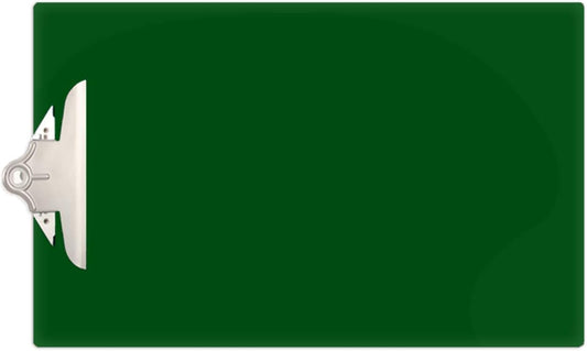 11x17 Clipboard Acrylic Panel Featuring a Jumbo Board Clip Green