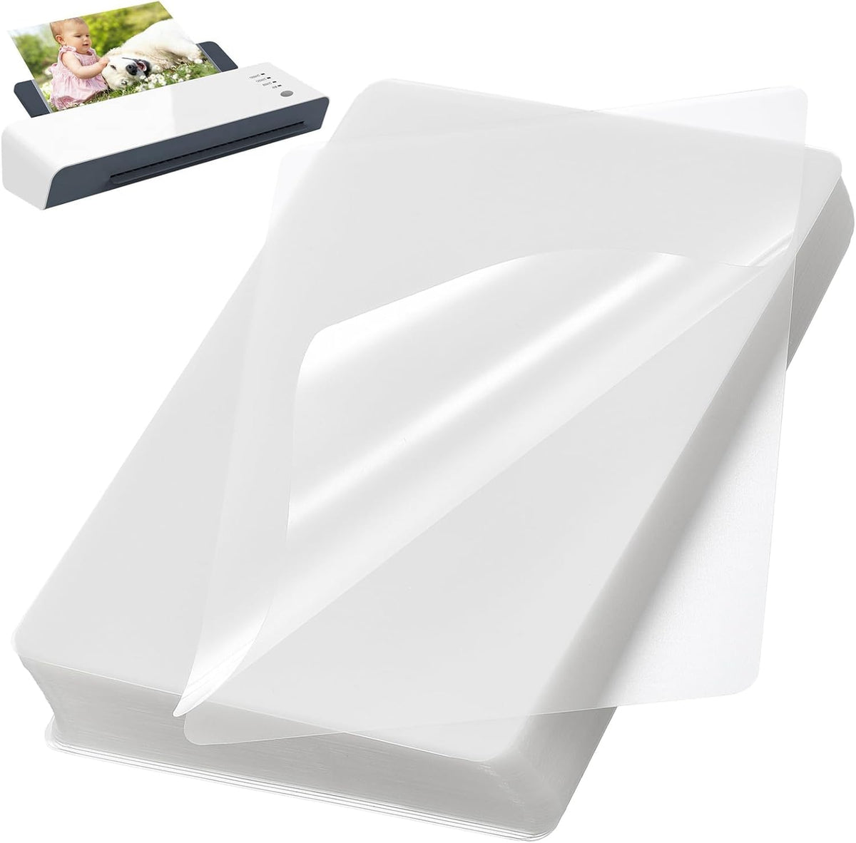1000 Pack Laminating Sheets, Clear 9 x 11.5 Inch Thermal Laminating Pouches for Thermal Laminator, 5 Mil Lamination Sheet Paper, Letter Size, HeatSeal