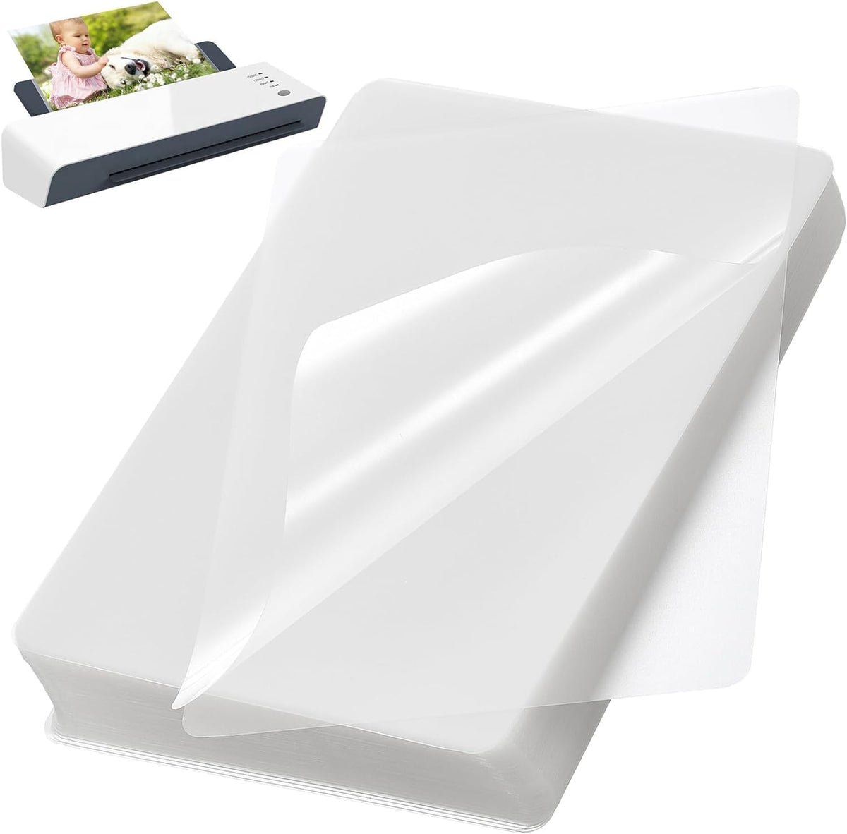 100 Pack Laminating Sheets, 9 x 11.5 Inch Clear Thermal Laminating Pouches for Thermal Laminator, 5 Mil Lamination Sheet Paper, Letter Size, HeatSeal