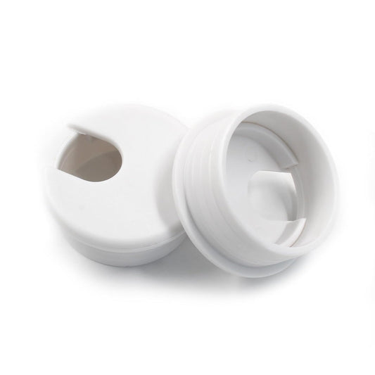 2pcs 1-1/2 Inch Desk Grommet, Plastic Desk Hole Cover, White Cable Hole Cover, Desk Hole Grommet for Wire Cord Organizing Office Computer Desk