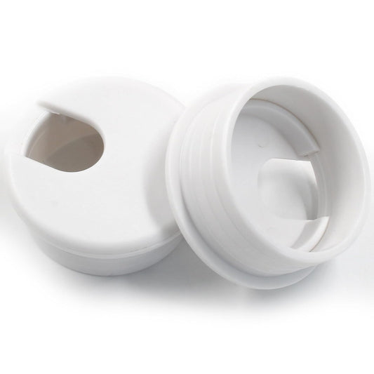 2pcs 2 Inch Desk Grommet, Plastic Hole Cover, White Cable Cover, Grommet for Wire Cord Organizing