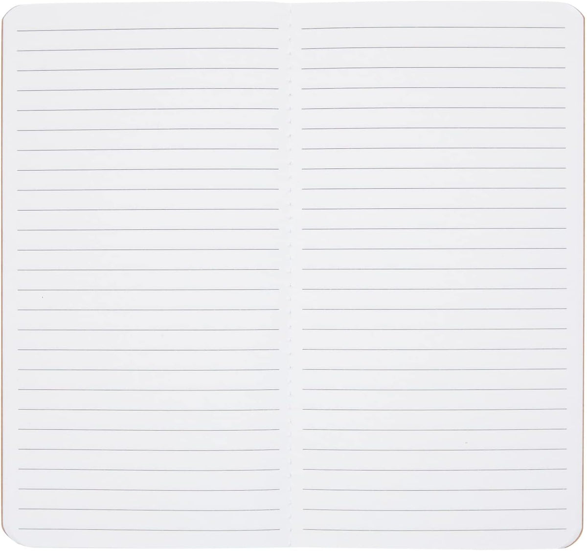 Paper Junkie Bulk Kraft Paper Notebooks - H5 (4.4 x 8.26 In), 12-Pack Soft Cover Kraft Brown - Lined Travel Journal & Creative Writing Notebook