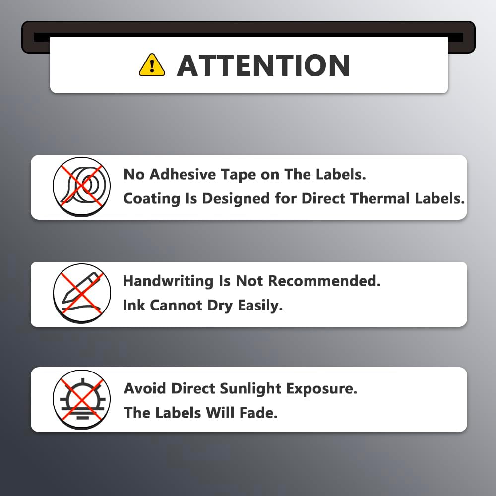 BETCKEY - 3" x 5" (76 mm x 127 mm) Multipurpose & Large Shipping Labels Compatible with Zebra & Rollo Label Printer,Premium Adhesive & Perforated [10 Rolls, 3500 Labels]