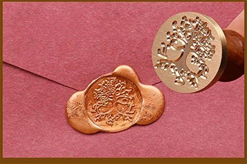 Retro Customize Personalized Custom Monogram Letter Your Own Logo Design Sealing Wax Seal Stamp Wedding Invitations Christmas Mother Gift Card Stationary Wax Seal Stamp Bronze Metal Handle Set