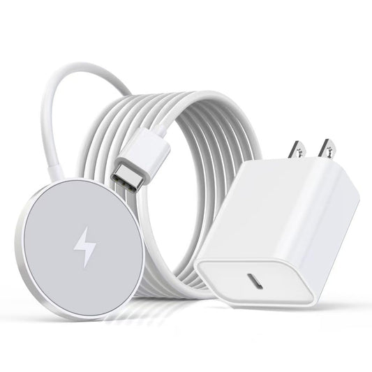 [Apple MFi Certified] iPhone 17 Magnetic Charger,6FT USB C i Phone 17 Wireless Charging Pad & Fast PD USB C Charging Block,Fast iPhone Mag-Safe Charger for iPhone 17/16 Pro/Pro Max/15/14/13/12 Series