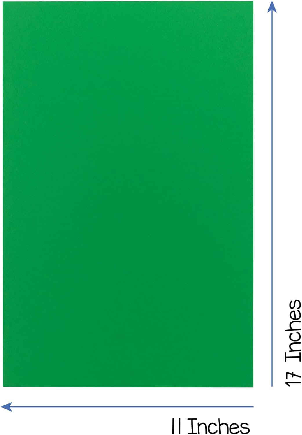 Hygloss Products Bright Colored Cardstock - 96 Sheets - 11x17 Card Stock Paper- 10-12 Bright Colors